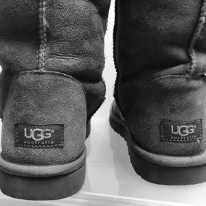 Grey UGG boots
